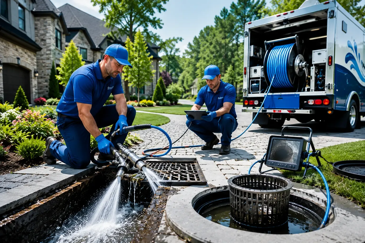 Local outdoor drain cleaning professionals in Chestnut Hill, MA